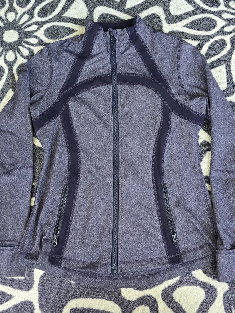Lululemon Define Jacket Nightfall Purple Full-Zip Sz 12